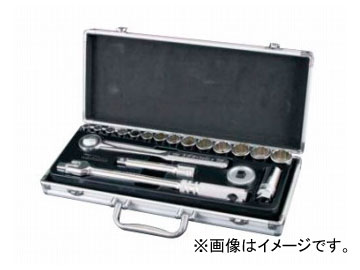 スエカゲツール SEK 1/2”DR. 19PC. ソケットレンチセット No.SL4019 JAN：4989530041911 Socket wrench set