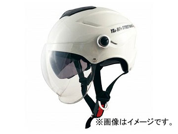 2輪 TNK工業 ハーフ型ヘルメット STR-W BT ホワイト JAN：4984679511868 Half type helmet