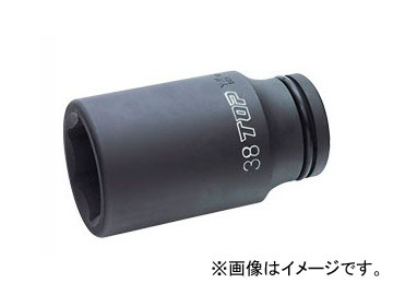 トップ工業/TOP インパクト用ディープソケット（差込角19.0mm） PT-646L JAN：4975180726483 Deep socket for impact plug angle