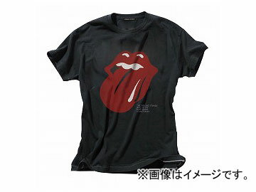 2輪 ダムトラックス/DAMMTRAX THE ROLLING STONES Tシャツ002 RSPE14-002 ブラック サイズ:XS,S,M,L