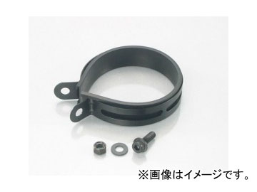 2輪 キタコ サイレンサーバンド（ステンレス） φ80用（ブラック） 0900-995-11080 JAN：4990852077328 Silencer band stainless steel