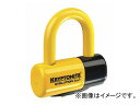 2輪 KRYPTONITE EV4 ディスクロック イエロー 品番：999614 JAN：0720018999614 Disclock