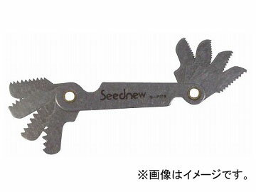Seednew/シードニュー 自動車ネジピッチゲージ（ミリ） S-PIT8 Automobile screw pitch gauge millimeters