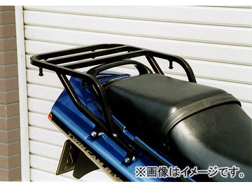 2輪 ライディングスポット リアキャリア 品番：P008-6235 ブラック カワサキ ZZR250 JAN：4547424027863 Rear carrier