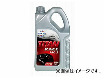 フックス エンジンオイル TITAN RACE PRO S SAE 10W-60 5L A600888053 Engine oil