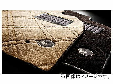 アドミレイション アルタモーダ フロアマット エクセレントダイヤ GFKS31A カラー:ベージュ,ブラック スズキ エブリィ DB52・62 1987年11月〜