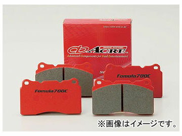 アクレ ブレーキパッド フロント フォーミュラ700C 448 ブリザード LD20/LD20V/LD21G Brake pad