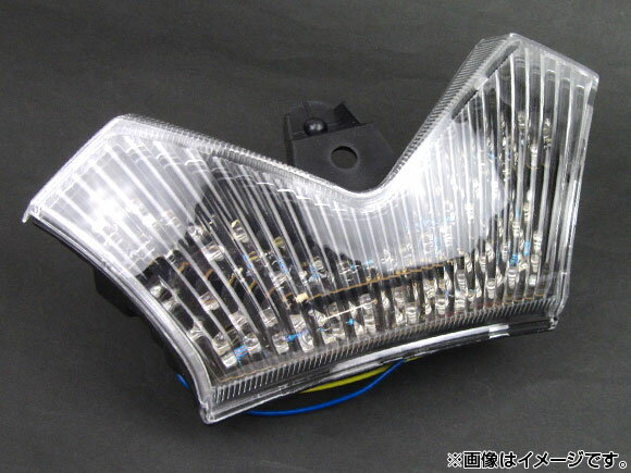 LEDテールランプ カワサキ ZX14/ZX14R/ZZR1400 2006年～2009年 クリア AP-BP-43-CL 2輪 tail lamp