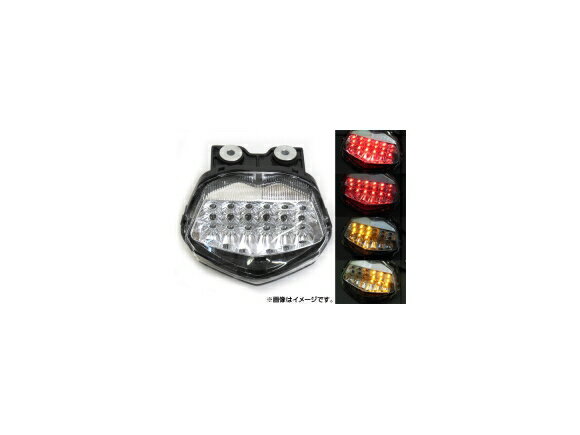 LEDテールランプ カワサキ ニンジャZX250R 2008年～2010年 クリア AP-BP-304-CL 2輪 tail lamp