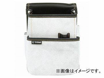 E-Value 革製電工腰袋 EKW-D2-N JAN：4977292148962 Leather electric work bag