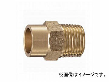 三栄水栓/SANEI オスネジ銅管アダプター T57-13X22.22 JAN：4973987779503 Mail screw copper tube adapter