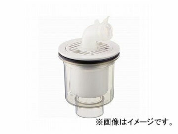 三栄水栓/SANEI 洗濯機排水トラップ H5550C-W-50 JAN：4973987558245 Washing machine drain trap