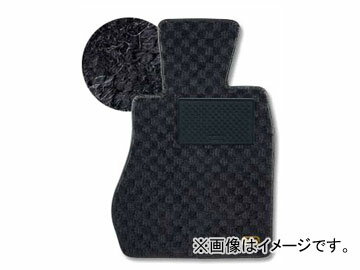 カロ/KARO フロアマット QUEST 品番：881 ニッサン ミストラル R20 リアゲートのみ（7人乗り用、リア2列目折り畳みシート部含む） 1997年01月〜1998年08月