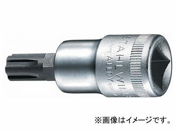 スタビレー/STAHLWILLE 1/2SQ スプラインビットソケット（03090009） 品番：54CV-M9 JAN：4018754108602 Splin Bit Socket