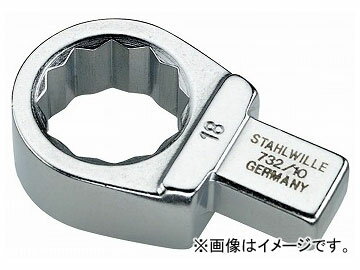 スタビレー/STAHLWILLE トルクレンチ差替ヘッド（メガネ）（58221011） 品番：732/10-11 JAN：4018754034086 Torque wrench replacement head glasses