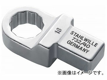 スタビレー/STAHLWILLE トルクレンチ差替ヘッド（メガネ）（58224027） 品番：732/40-27 JAN：4018754034291 Torque wrench replacement head glasses