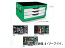 トップトゥル/TOPTUL プロフェッショナルメカニカルツールチェストセット 引き出し3段 104点 GCAZ0013 Professional mechani...