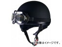 2輪 リード工業 CROSS ビンテージハーフヘルメット マットブラック LL(61～62cm未満) CR-751 Vintage half helmet