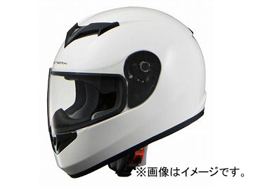 リード工業 STRAX フルフェイスヘルメット ホワイト 選べる3サイズ SF-12 2輪 Full face helmet