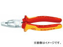 クニペックス/KNIPEX 絶縁ペンチ 品番:0106-190 JAN:4003773040415 Insulated pliers