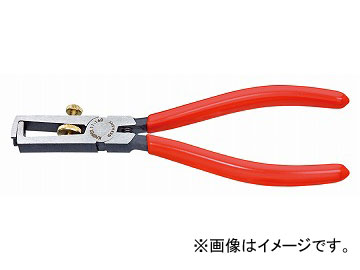 クニペックス/KNIPEX エンドワイヤーストリッパー 品番：1101-160 JAN：4003773010708 End wire stripper