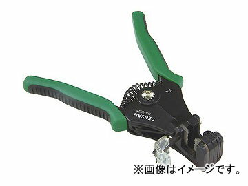 tool ツール 工具 整備 用品 DENSAN デンサン ケーブルストリッパー じぇふこむ世界で通用！ 高品質ワイヤーストリッパー ●適用電線サイズ：単線 φ0.5/1.2/1.6/2.0mm●エコ電線対応●ストッパー付（ストリップ長さを調節）●全面を覆う「刃押さえ板」が、刃をしっかりガードすることで、がたつきのない滑らかな動きを実現●グリップの根元までカバーして握りやすくなった●全長：165mm●質量：350g商品の詳細な情報については、メーカーサイトでご確認ください。