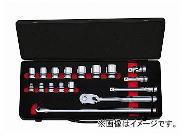 KTC （12.7SQ）ネプロス・ソケットレンチセット ケース付 NTB417AZ JAN：4989433958156 With Nepros Socket Lench Set Case