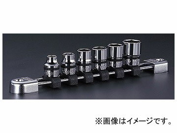 KTC （9.5SQ）ネプロス・12角ソケットセット NTB306WA JAN：4989433127477 Nepros square socket set