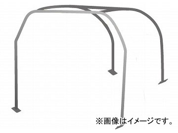 オクヤマ ロールバー 705 610 0 スチール 5P定員 No.2T スズキ ジムニー JB23W 3ドア ノーマルルーフ Roll bar