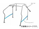 オクヤマ ロールバー 721 421 0 スチール ダッシュボード逃げ 8P No.8 2名 マツダ デミオ DE5FS 5ドア ノーマルルーフ Roll bar