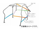 オクヤマ ロールバー 752 055 1 スチール ダッシュボード貫通 13P No.15 2名 スバル BRZ ZC6 内装付車用 3ドア ノーマルルーフ Roll bar