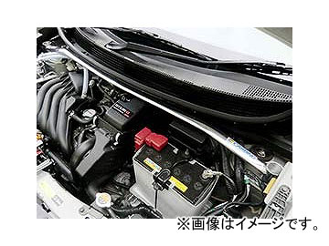 オクヤマ ストラットタワーバー 611 159 0 フロント スチール製 タイプI ニッサン マーチ K13改 Strut tower bar