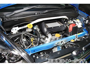 オクヤマ ストラットタワーバー 614 522 0 フロント スチール製 タイプD スバル ステラ RN1/2 Strut tower bar