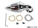 AP エアクリーナーキット クローム 砲弾型 ハーレー S&Sキャブレター AP-A227B-CR 2輪 Air cleaner kit