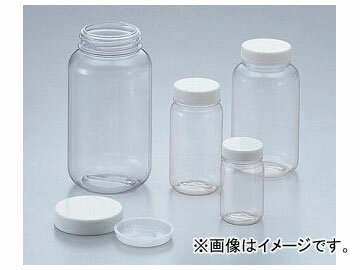 アズワン/AS ONE クリヤ広口瓶（透明エンビ製）（ケース入） 1l 品番：5-031-54 Clear Hirokuchi bottle made transparent embavality case