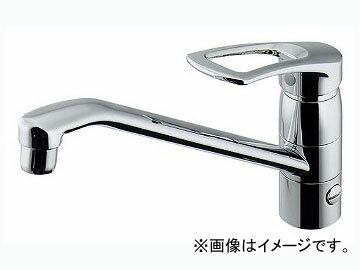 KAKUDAI 水栓金具 混合栓 シングルレバー混合栓（キッチン） かくだい 水道用品 tool ツール 工具 整備 用品●取付穴径30ミリ・厚5〜35ミリ●カートリッジ：101-999※スリムタイプのため取付穴径36〜47ミリの場合は、107-817ワンホール混合栓取付アダプターを別途お買い求めください。※分岐の場合は、019-001分水孔アダプターを別途お買い求めください。 商品の詳細な情報については、メーカーサイトでご確認ください。