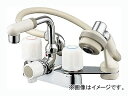 カクダイ 2ハンドル混合栓(シャワーつき) 品番:1521S JAN:4972353166701 Handle mixer tap with shower
