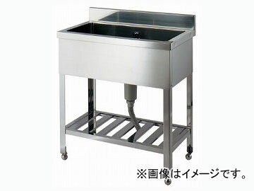 カクダイ ステンレスシンク（1槽式） 品番：457-101-90 JAN：4972353041145 Stainless steel sink tank type(4)
