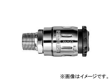 日東工器 フルブローカプラ ソケット SM型（めねじ取付用） FBH-30SM Full brown co plastic