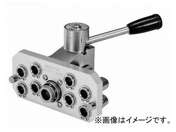 日東工器 マルチカプラ MAM-B型 ソケット（8ポート型/プレート：小） MAM-B-1S8 Multi Capura type