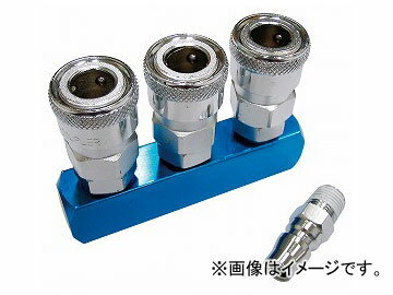 チップトップ 3連エアカプラー TA32C consecutive air coupler