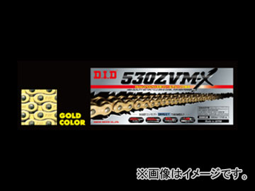 2輪 D.I.D ZVM-Xシリーズ シールチェーン ゴールド 120L ヤマハ TDM900 900cc 2002年〜2009年