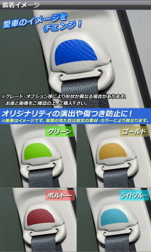 AP シートベルトアクセントステッカー カーボン調 スズキ イグニス FF21S MGグレード用 2016年2月〜 選べる20カラー AP-CF1660 入数:1セット(4枚)