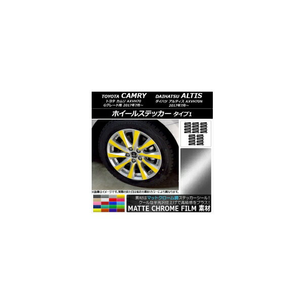 ۥ륹ƥå ȥ西/ϥ /ƥ XV70 ޥåȥĴ 1 ٤20顼 AP-MTCR3104 1å(40) Wheel sticker