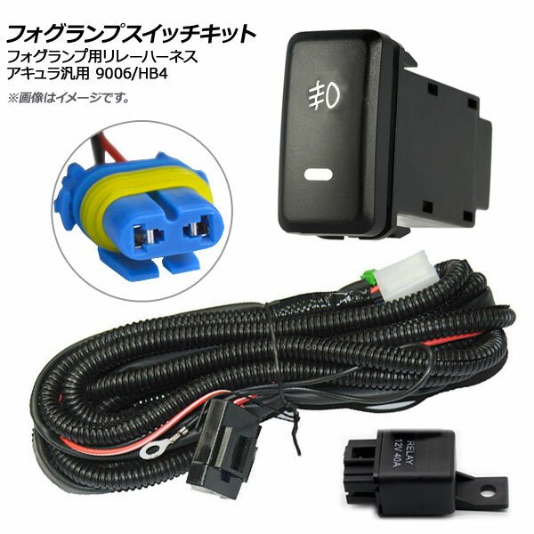 AP フォグランプスイッチキット アキュラ汎用 9006/HB4 AP-EC210 Fog Land Switch Kit