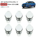 AP スワールフラップブランクプレート シルバー 22mm BMW汎用 AP-4T074-22MM-6P 入数:1セット(6個) Swar flap blank...