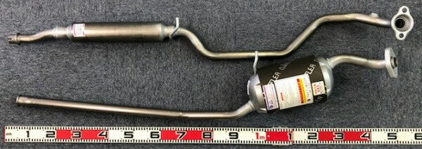 大栄テクノ リアマフラー ダイハツ ミラ ココア L685S 2006年10月～2011年06月 Rear muffler