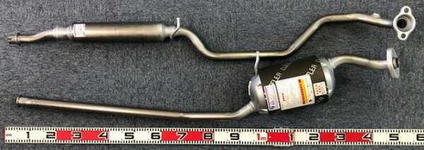 大栄テクノ リアマフラー ダイハツ ムーブコンテ L585S 2006年10月～2011年06月 Rear muffler