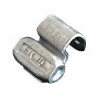 泉産業貿易 鉄製打込み式バランスウェイト(鉛レス) 10G 大箱入 アルミホイール厚型フランジ 純正タイプ用 IRN AL6-10G 入数：100個(10個×10袋) Iron driving balance weight leadless