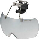 トーヨーセフティー 帽子取付用メガネスペアレンズ 透明 No.SP-1400C Glasses pair lens for hat mounting